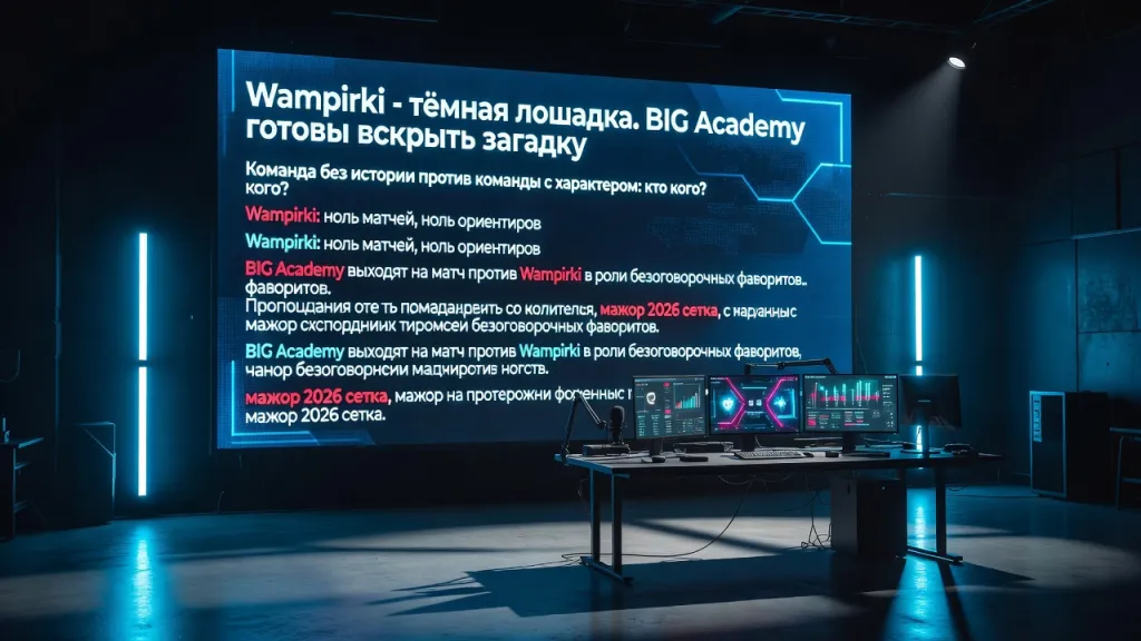 Wampirki - тёмная лошадка. BIG Academy готовы вскрыть загадку