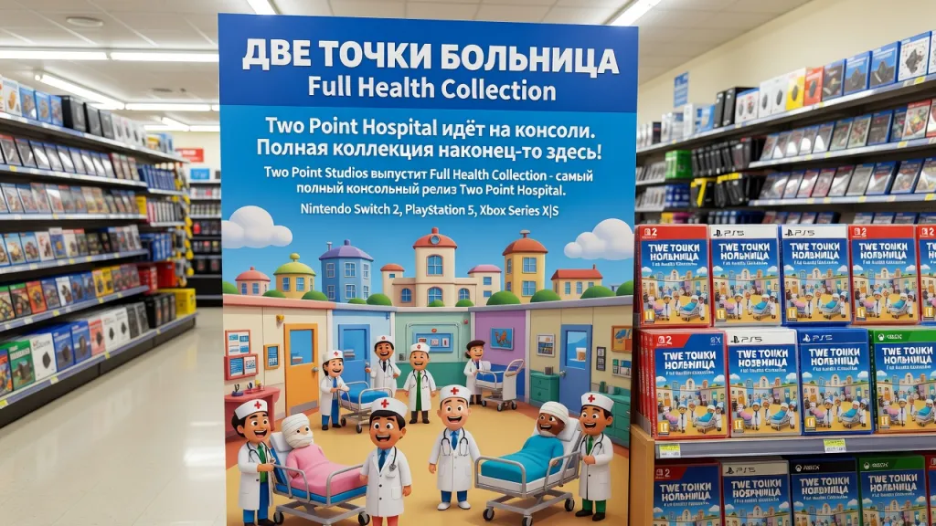 Two Point Hospital идёт на консоли. Полная коллекция наконец-то здесь!