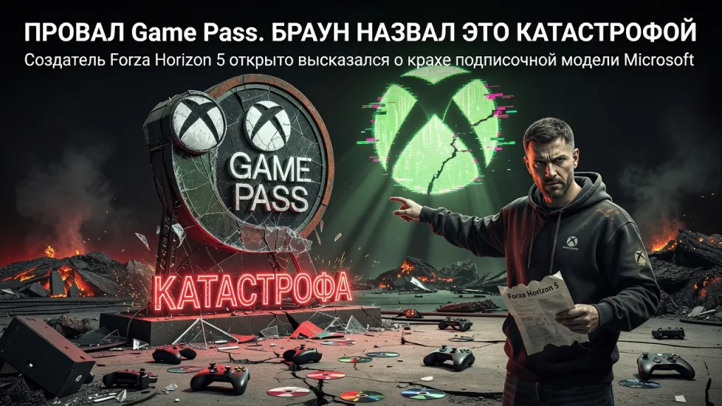 Game Pass провалился. Браун назвал это катастрофой