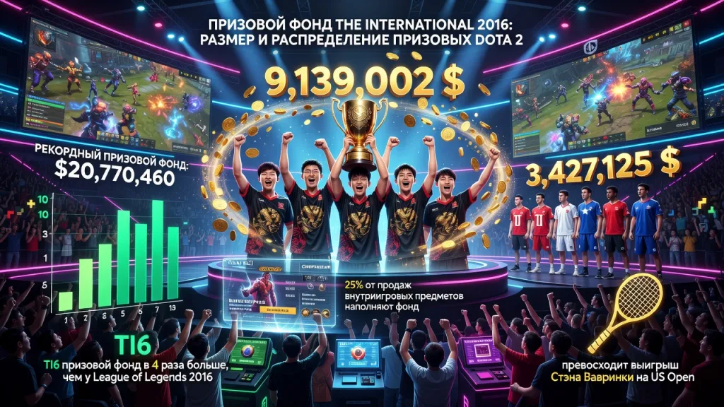 Призовой фонд The International 2016: размер и распределение призовых Dota 2